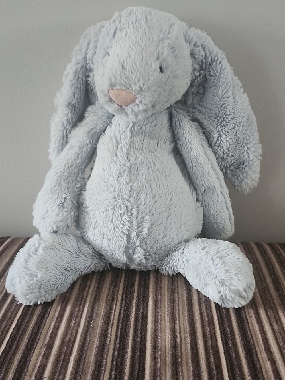 Jellycat Blue Bunny Rabbit Plush - Picture 6 of 8